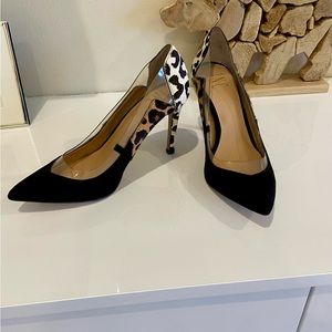 INC leopard print heels Sz 8 new
